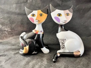 2 Goebel  Rosina Wachtmeister Cats "Alberto" & "Mariella" (VGC 6.5" tall) - Picture 1 of 12