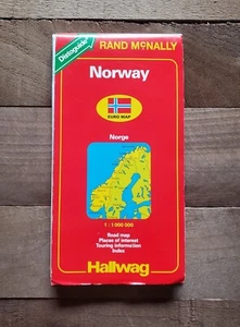 Rand McNally Hallwag Map NORTHERN EUROPE - Picture 1 of 2