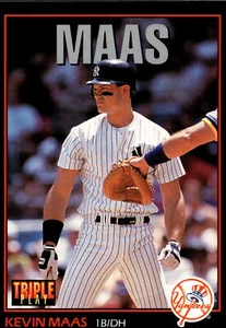 1993 Triple Play #57 Kevin Maas - Picture 1 of 2