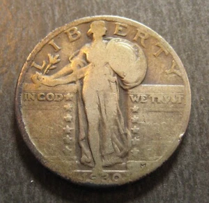 1930 Standing Liberty Quarter - 90% Silver -* (P4480) - Picture 1 of 2