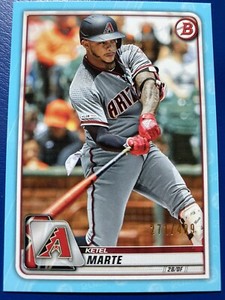 KETEL MARTE 2020 Bowman #3 LIGHT BLUE PARALLEL #D 271/499