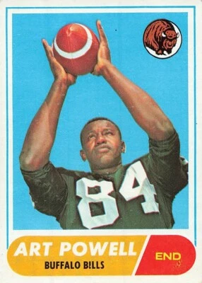 ART POWELL 1968 TOPPS FOOTBALL #71 - Image 1 of 2