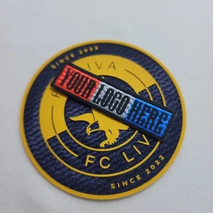 Custom Silicone Emblem for Jackets & Apparel – Iron-On or Heat Pres - Picture 1 of 13