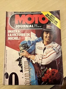 MOTO JOURNAL 230 YAMAHA PMS 250 RD DT 400 ; Grand Prix Finlande 1975 - Imagen 1 de 2