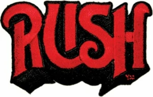 RUSH "Die-Cut Band Logo" gestickter Patch - Neu - Bild 1 von 3