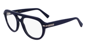 FERRAGAMO SF3016 414 BLUE 54/18/145 UNISEX Eyewear Frame - Picture 1 of 3