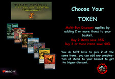 MTG Time Spiral Remastered Token Cards * 35% OFF buy 2 *