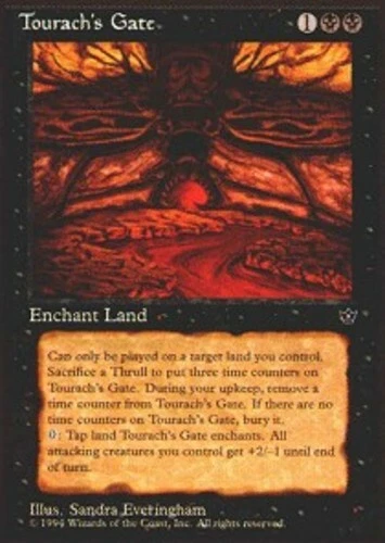 Tourach's Gate ~ Moderately Played Fallen Empires MTG Magic UltimateMTG Black Ca - Image 1 of 1