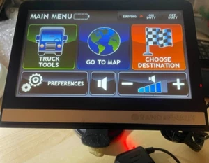 RAND MCNALLY INTELLIROUTE TND-710 TRUCK GPS 1 YEAR WARRANTY BUNDLE - Picture 1 of 7