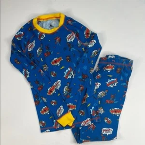 Disney Marvel Blue Spider-Man Superhero Pajama Set Size 10 - Picture 1 of 4