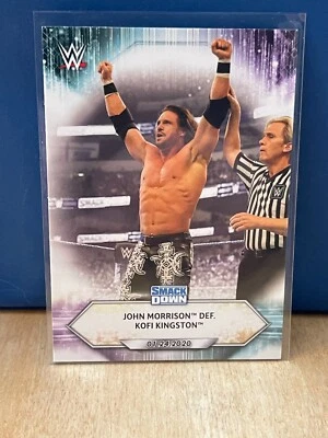 2021 Topps WWE - SmackDown #8 John Morrison - Image 1 of 2