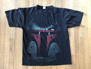 Vintage Star Wars Boba Fett Big Graphic T-Shirt XL 1997 - Picture 1 of 6