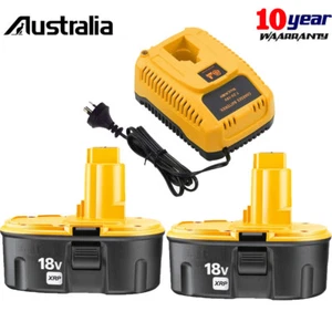 5500mAh For DeWalt 18V XRP Battery/Charger DC9096S DC9096-2 DC9096 DC9098 DC9099 - Picture 1 of 12