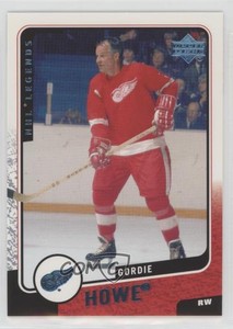 2000-01 Upper Deck Legends Gordie Howe #41 HOF