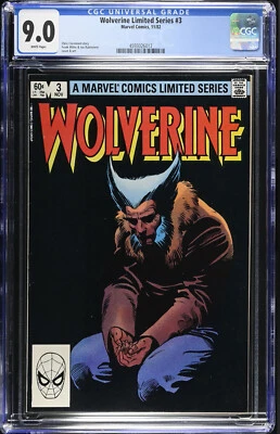 Wolverine #3 Frank Miller Cover/Art CGC 9.0 - Image 1 of 3