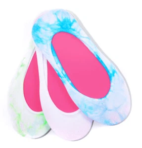 Hue Calze Donna Fodera Nascosta Assortite Neon Tinte Cravatta Taglia Unica Confezione 3 Paia $16 - Foto 1 di 5