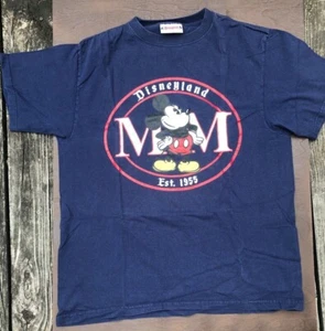 Vintage Disneyland Original Mickey Mouse MM Graphic T-Shirt Rare Size L Large - Picture 1 of 3