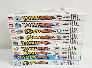 Lot of 9 Yo-Kai Watch Manga Books Vol. 1,5,8-10,13,18-20 Noriyuki Konishi PB - Picture 1 of 10