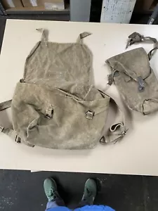 Ww1/ww2 Zainetto E Custodia Italiana Epoca Collezione - Foto 1 di 18