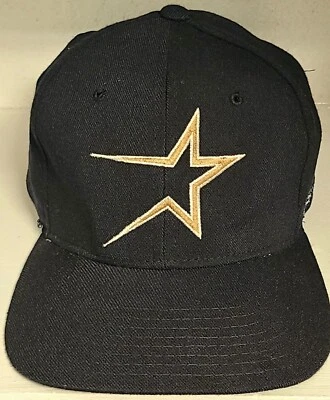 Sombrero Starter Starter STARFIT Houston Astros Logo Estrella Dorada Flexfit Talla 1 MLB De Colección Años 90 Foto 1 de 4