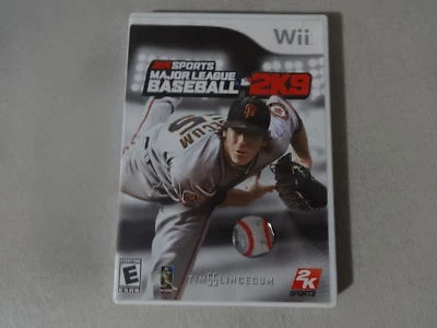 EUC MLB 2K9 - Nintendo Wii Game Complete Free Ship - Image 1 of 3