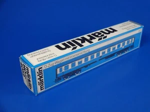MARKLIN H0 - 4052 - EMPTY BOX white/blue / EXC - Picture 1 of 4