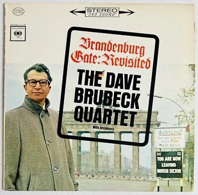 The Dave Brubeck Quartet - Brandenburg Gate: Revisited - Vinyl LP Columbia 2-eye - Image 1 of 4