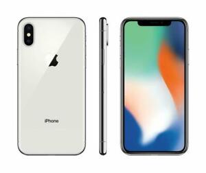 Apple iPhone X 256 GB Totalmente Desbloqueado (GSM + CDMA) Plateado SIN IDENTIFICACIÓN FACIAL