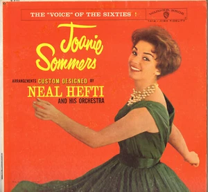 JOANIE SOMMERS "THE VOICE OF THE SIXTIES" VOCAL JAZZ LP 1961 WARNER BROS 1412 - Picture 1 of 3