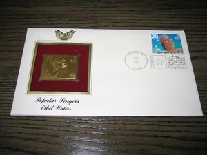 1994 Ethel Waters Popular Singers replica Gold Stamp Golden Cover - Picture 1 of 2