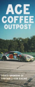 Van der Steur Racing Ace Coffee Aston Martin Vantage GS IMSA 2024 MPC Folleto - Imagen 1 de 2