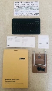 ANKER WIRELESS BLUETOOTH KEYBOARD & STAND THAT MAY WORK WITH IT? (6632) - Zdjęcie 1 z 4