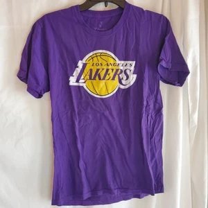 Maglietta Los Angeles Lakers NBA Basketball Bambini L Fanatici Viola Labron James 23 - Foto 1 di 4