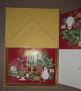 Vintage MCM Weihnachtskarten Made In USA Holiday Elegance Collection Set 25 - Bild 1 von 7