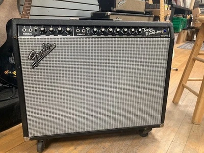 Fender Twin Reverb Black Face  (Not Re-issue)  Vintage 1965 Tube Amp Amplifier - Image 1 of 4