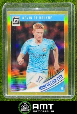 2018 Panini Donruss #41 Kevin De Bruyne Optic Gold 8/10 Manchester City - Image 1 of 3