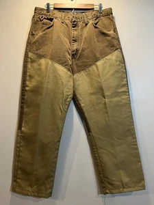 Pantalones de campo vintage Wrangler resistente bronceado cepillo 33145NB EE. UU. 38x30 (36x28) - Imagen 1 de 11