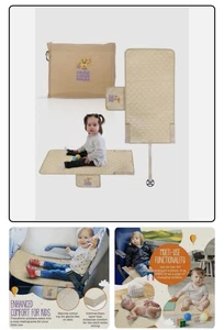 Flugzeugsitzverlängerung für Kinder - Kleinkind Flugzeug Bett | Kinder Reisehängematte - Bild 1 von 2