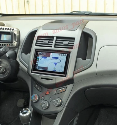 Apple CarPlay Android 14 Car Stereo Radio For Chevrolet Aveo 2012-2015 - Image 1 of 4