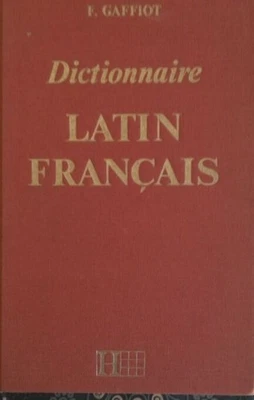 Dictionnaire latin-français | F.Gaffiot | Bon état - Photo 1/3