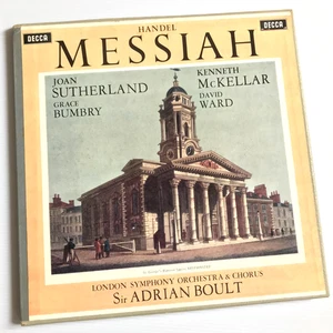 Handel – Messiah Decca Box SET 218-20 ED1 WBg Sutherland , Adrian Boult - Picture 1 of 10