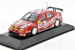 ALFA ROMEO 155 V6 TI #14 G. Fisichella DTM 1996 1/43 MINICHAMPS 430960514 - Bild 1 von 5