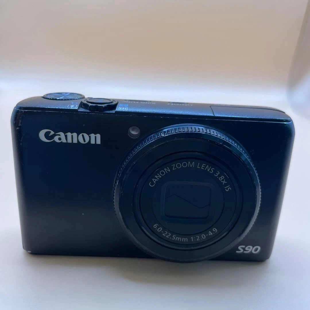 デジタルカメラ Canon PowerShot S90 PC1429 Canon PowerShot S90 10MP Digital Camera 3.8X Wide Angle Optical