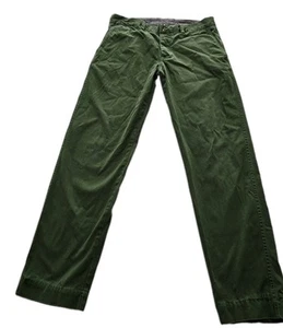 Diesel Co Workwear Chi Reg Style Chino Green Men's Size 32x30 Slim Fit EUC - Picture 1 of 17