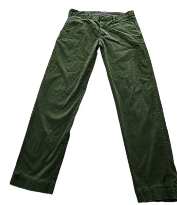 Diesel Co Workwear Chi Reg Style Chino Green Men's Size 32x30 Slim Fit EUC - Image 1 of 4