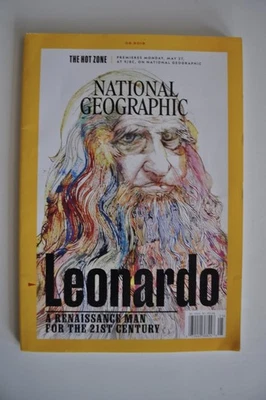 National Geographic Magazine May, 2019 Leonardo Renaissance Man Foto 1 de 4