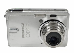Pentax Optio S6 Digital Camera 6.0MP Silver  - NO CHARGER - Picture 1 of 7