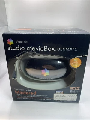 Nuovo Sigillato - Pinnacle Studio MovieBox HD Ultimate Collection Kit di Editing Video - Immagine 1 di 4