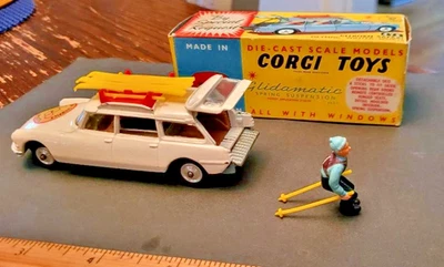 CORGI toys 475 CITROEN SAFARI WINTER SPORTS  diecast great condition org box - Image 1 of 4