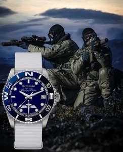 Bowman London | Royal Marines Exp watch Prog | Ltd Edition | Arctic IX.5 - Picture 1 of 24